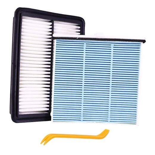 Engine Air Filter&Cabin Air Filter Combo Pack-Compatible with Mazda 3 2019