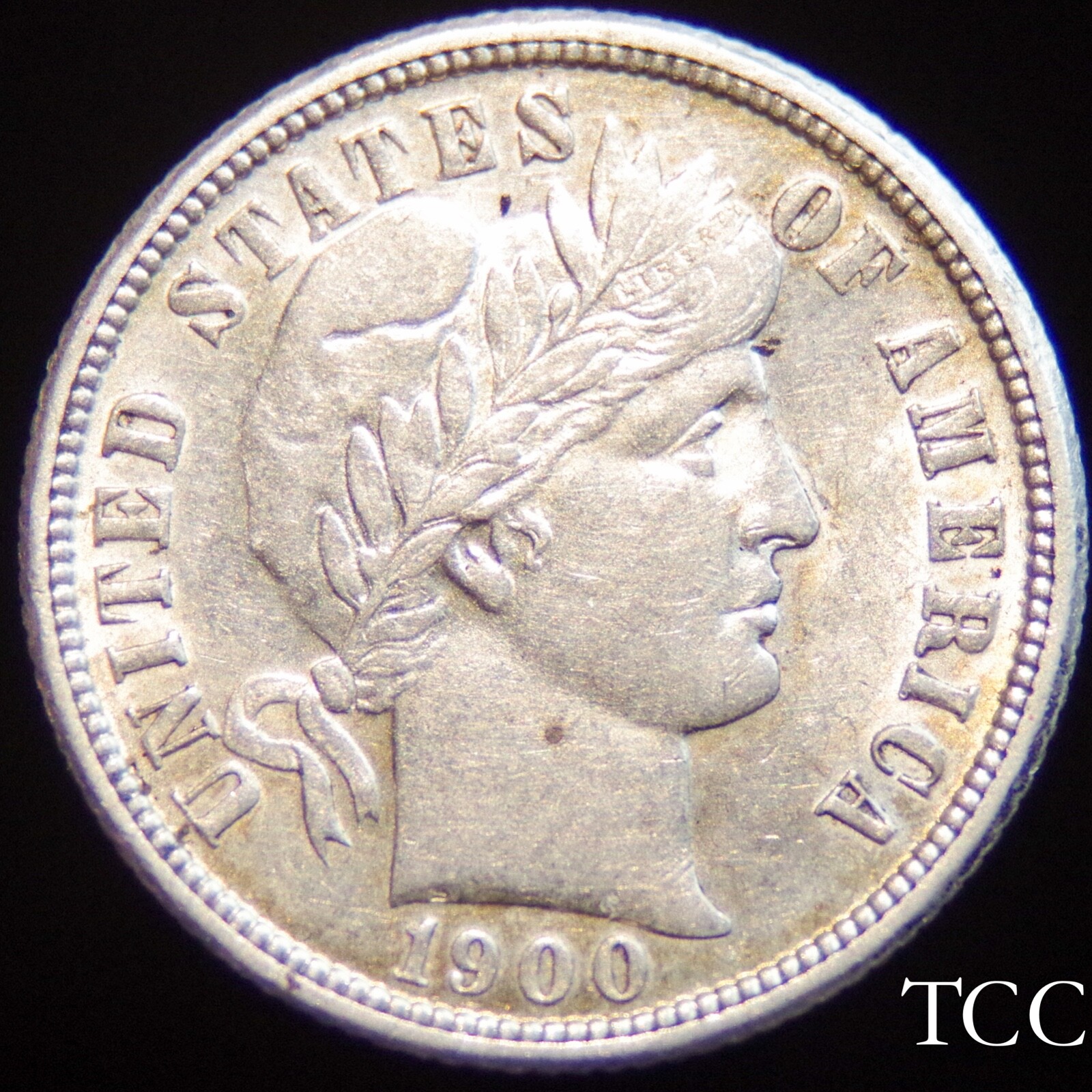 1900 O BARBER DIME ~ GORGEOUS RARE NEW ORLEANS 10c COIN ~ FREE SHIPPING ~ TCC