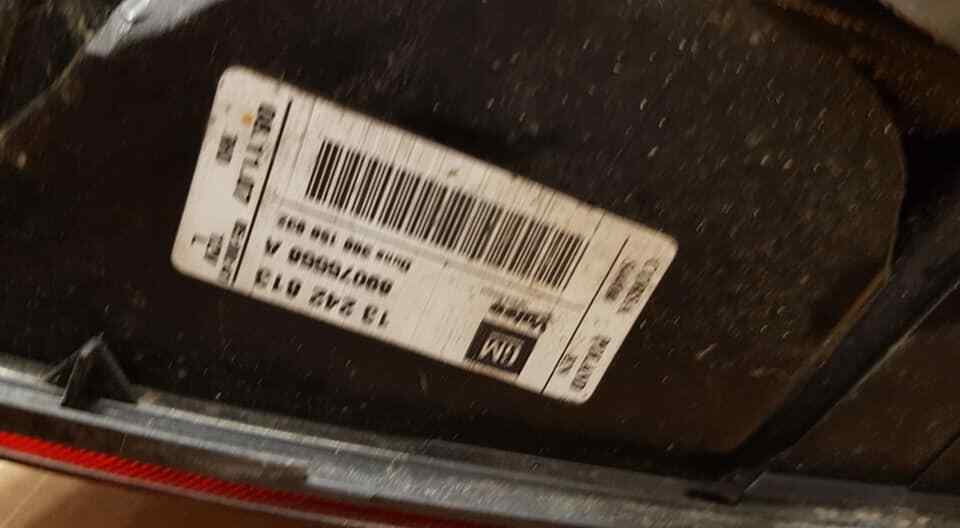 VAUXHALL CORSA VXR REAR LIGHTS PAIR GM TINT 2007 D MODEL