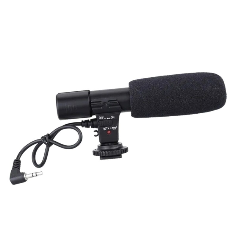 3.5mm Microphone External Stereo For Camcorders