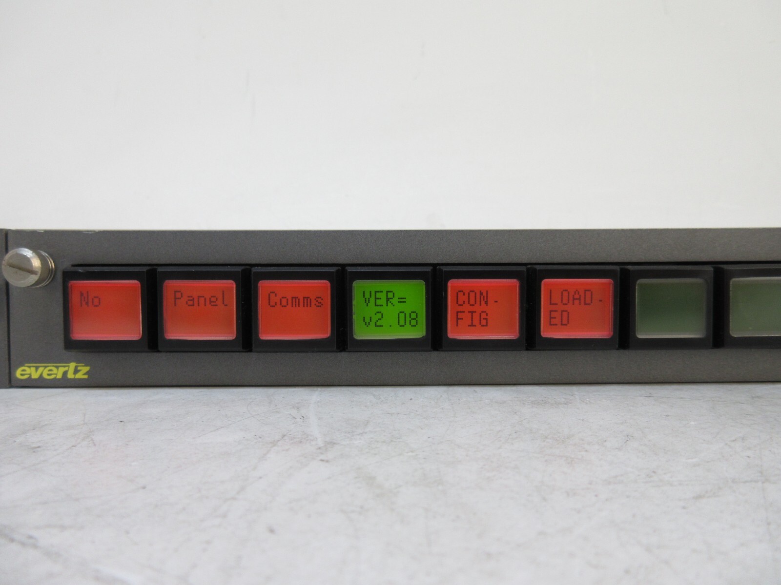 Evertz CP-1000E Intelligent Router Control Panel Routing Switch CP1000E