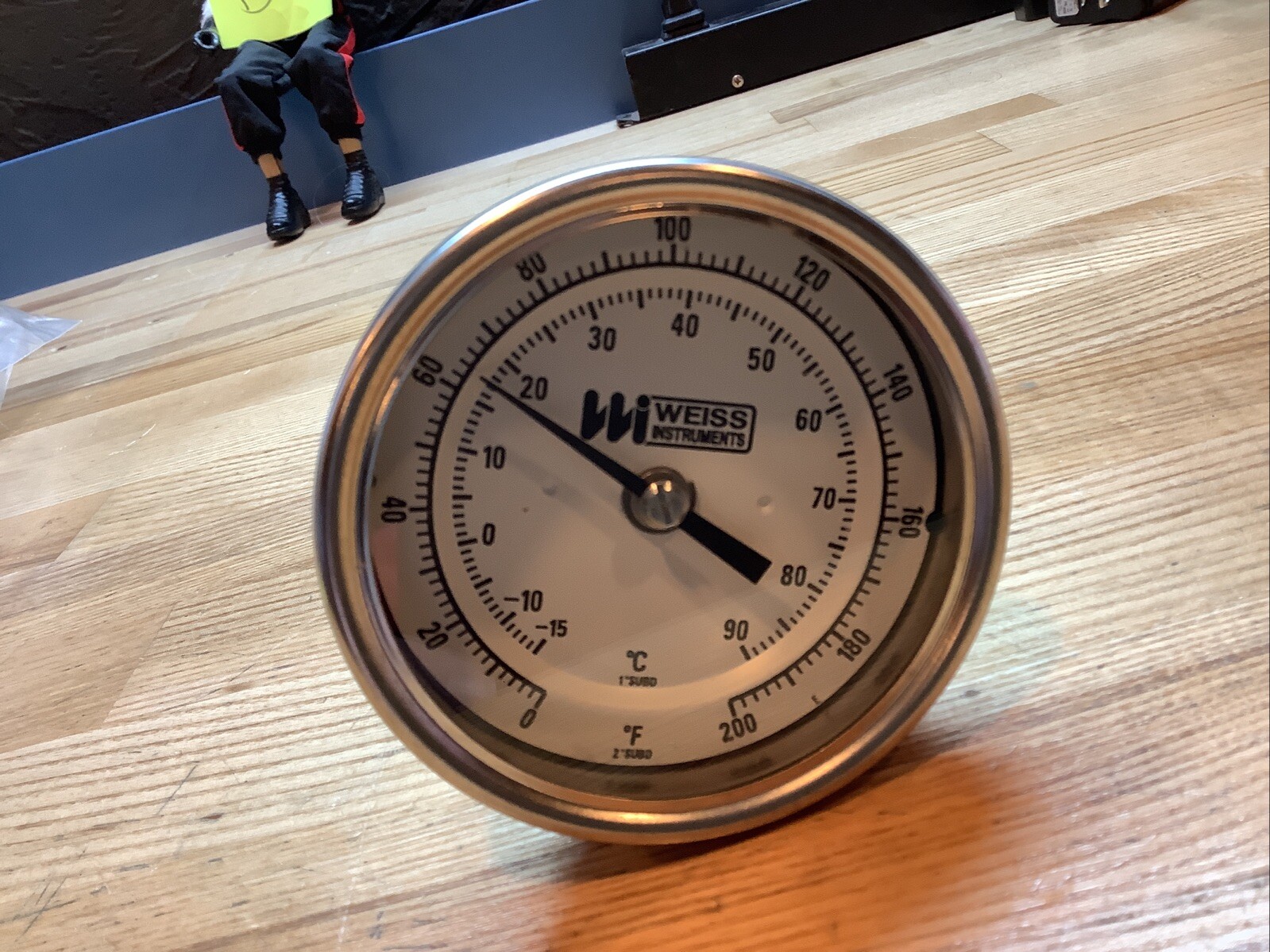 Weiss Instruments Stainless Bi-Metal Thermometer