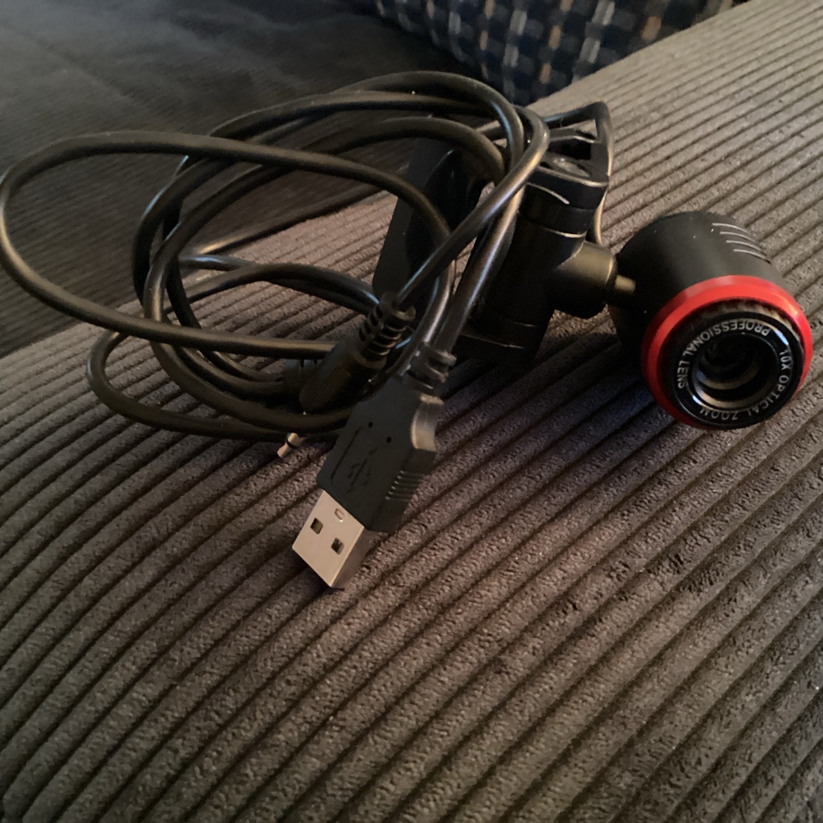 1 Set Webcam Auto Focusing Computer Camera USB Charging Web Camera Online Camera