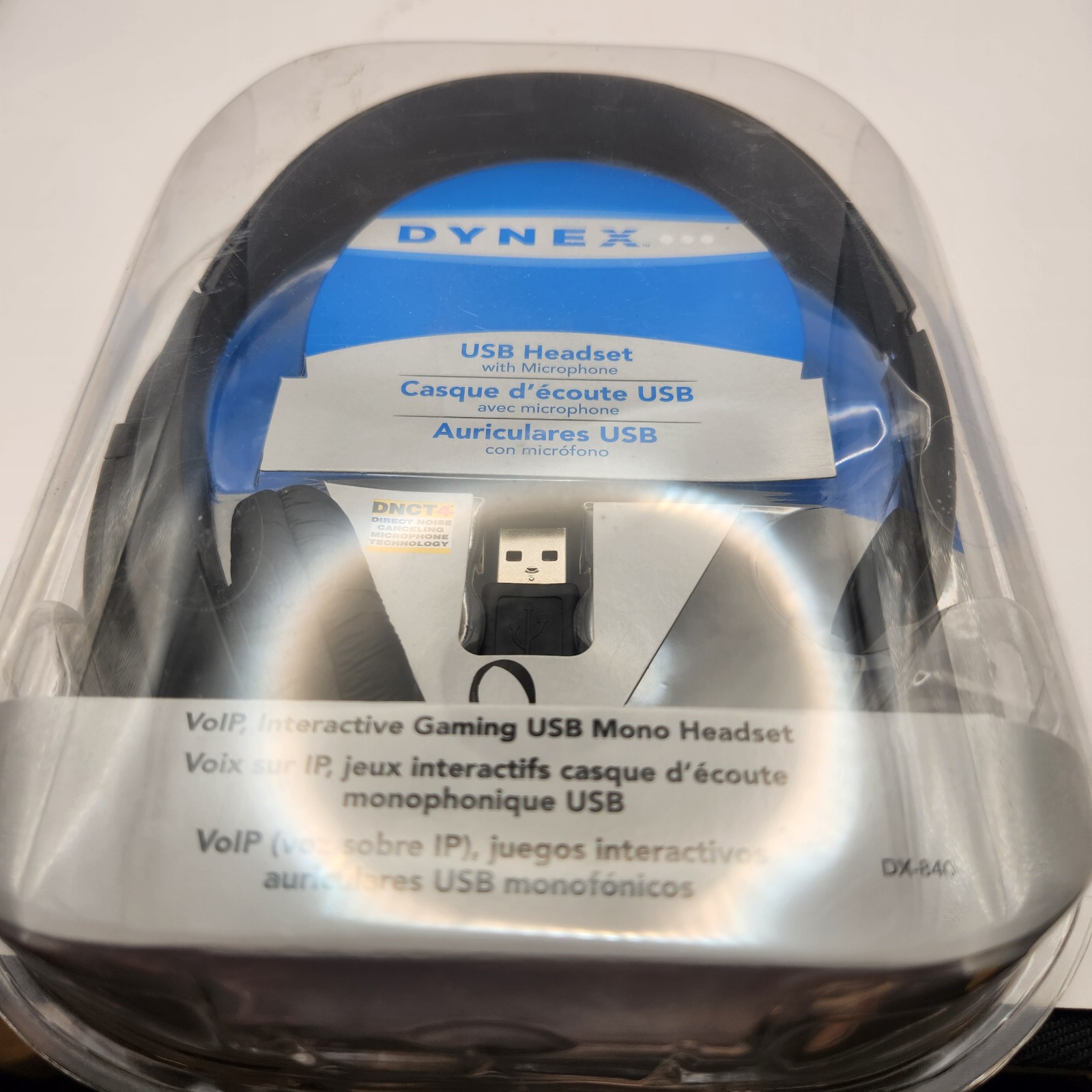 Dynex DX-840 USB Headset with Microphone