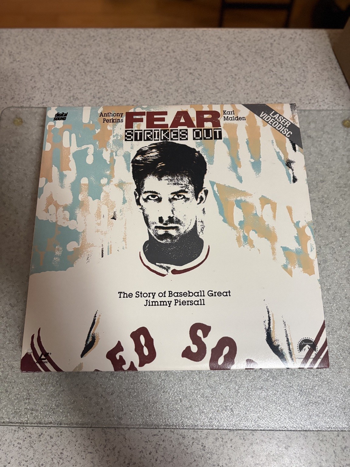 Fear Strikes Out LaserDisc 1957 Baseball Drama Anthony Perkins Paramount