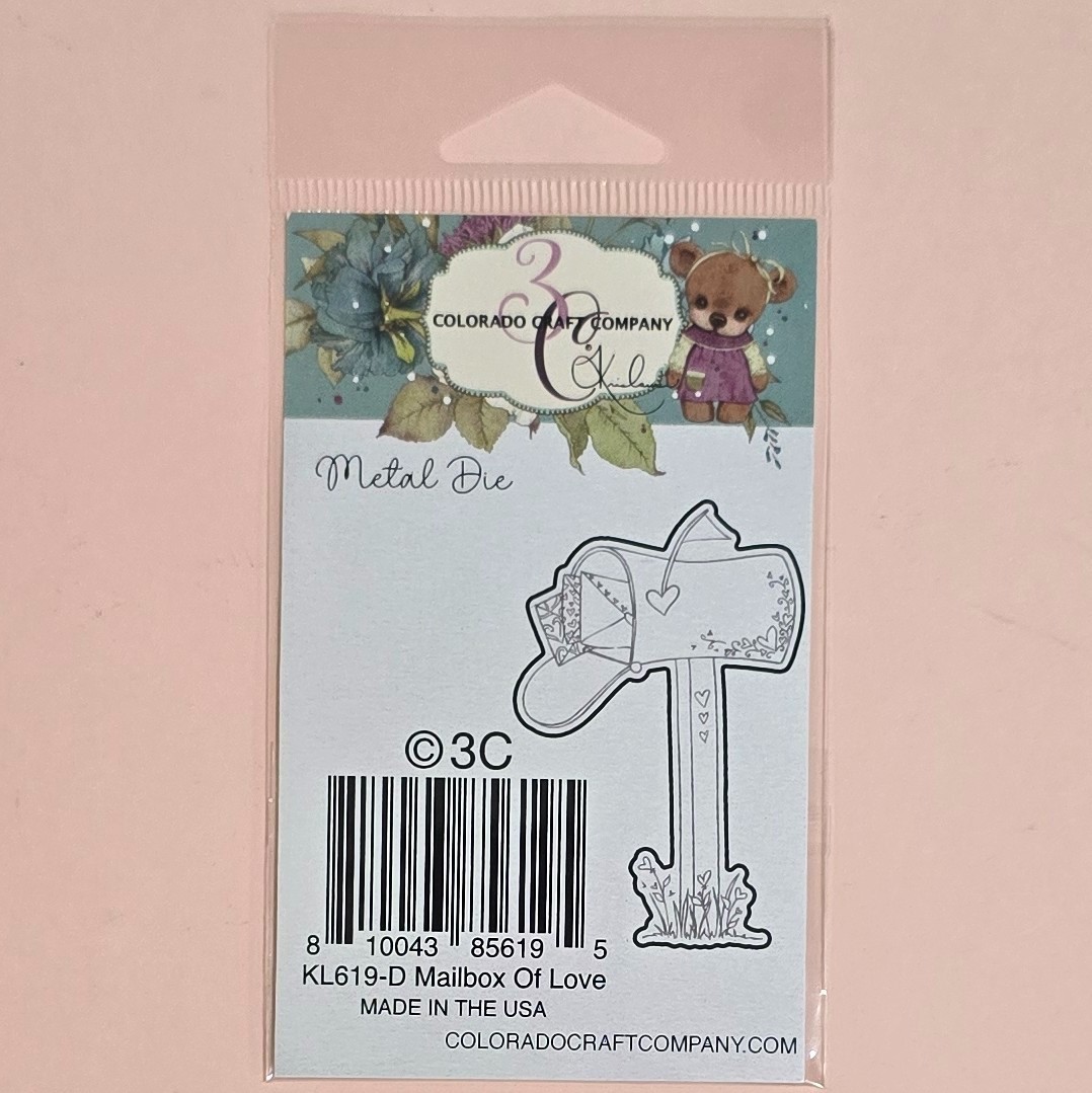 Colorado Craft Company - Mini Mailbox Of Love Die ONLY - NEW