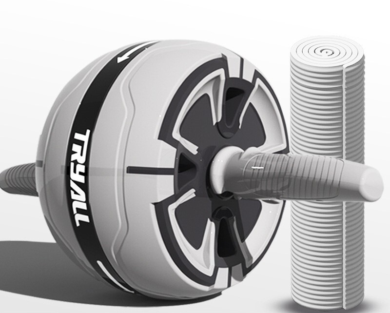 Fodoto Ab Roller Abdominal Exercise Roller - Forward Brake & Auto Rebound