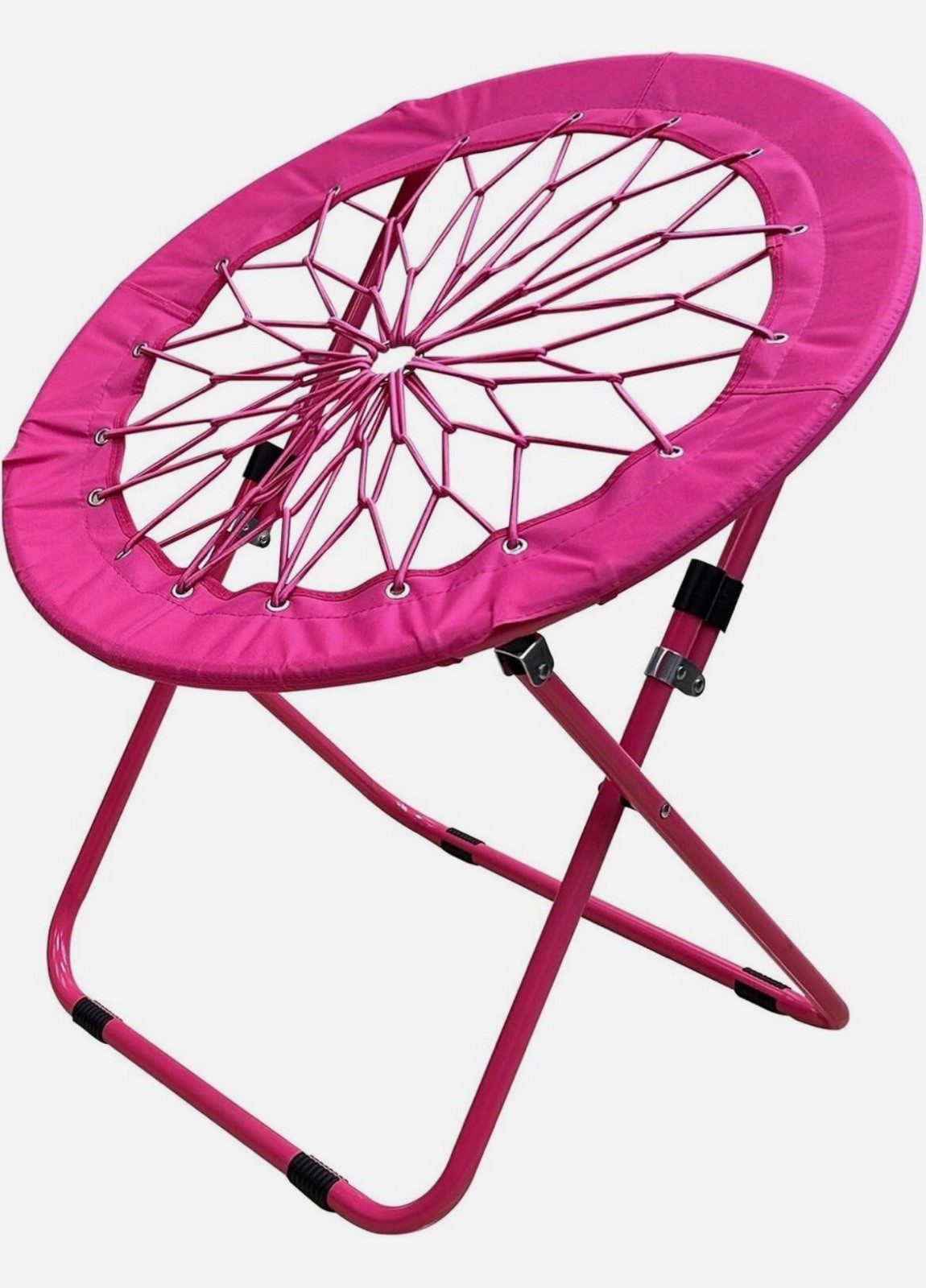 Circular Bunjo Pink Foldable Bungee Chair