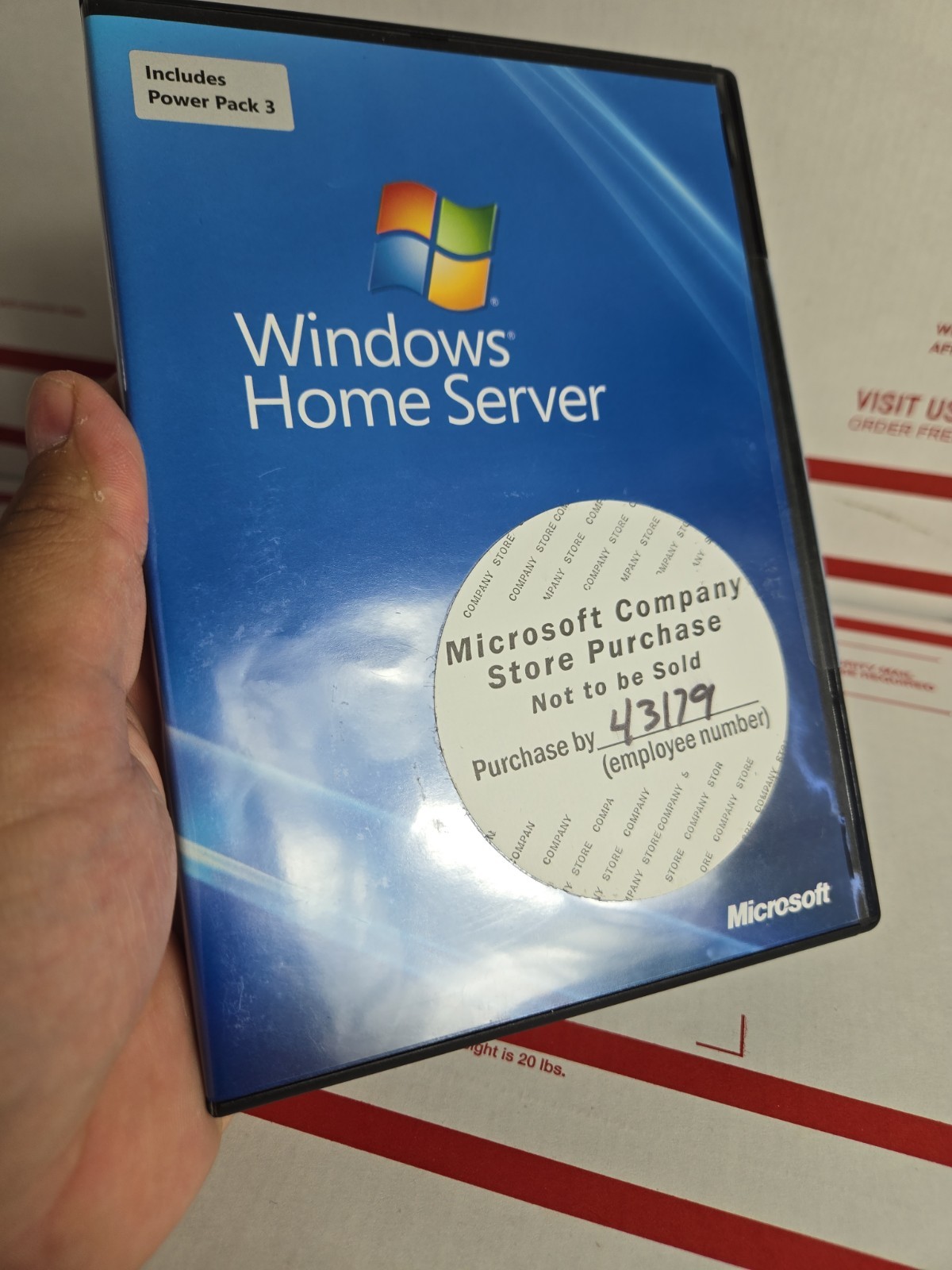 NEW-Windows Home Server 2009 OEM Software DVD with Product Key