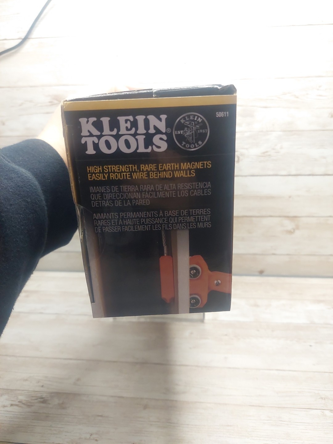 Klein Tools Magnetic Wire Puller - Black/Orange (50611)