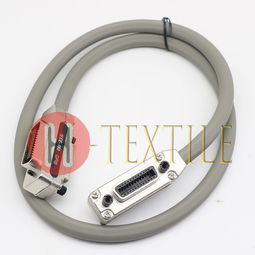 1pcs new IEEE-488 GPIB cables metal connector adapter. 1 Metre Long High Quality