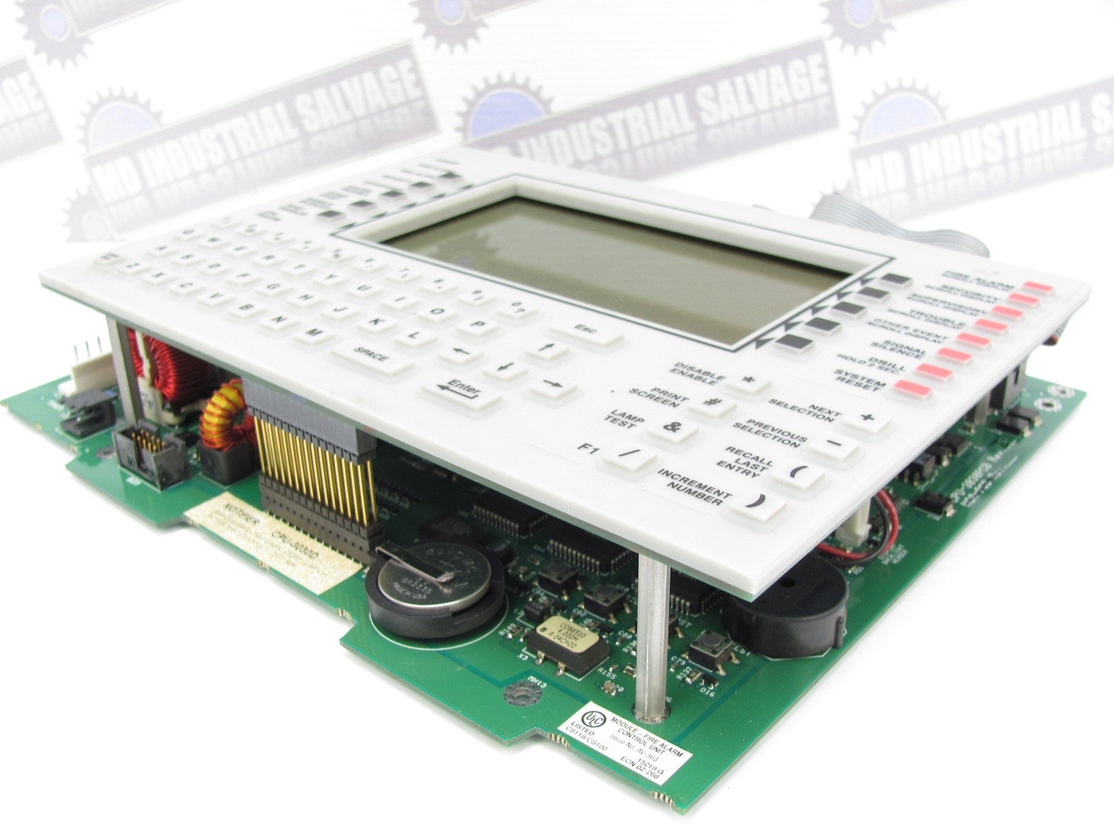 NOTIFIER - CPU-3030D - NFS3030 CPU with KEY DISPLAY Addressable - (Tested)