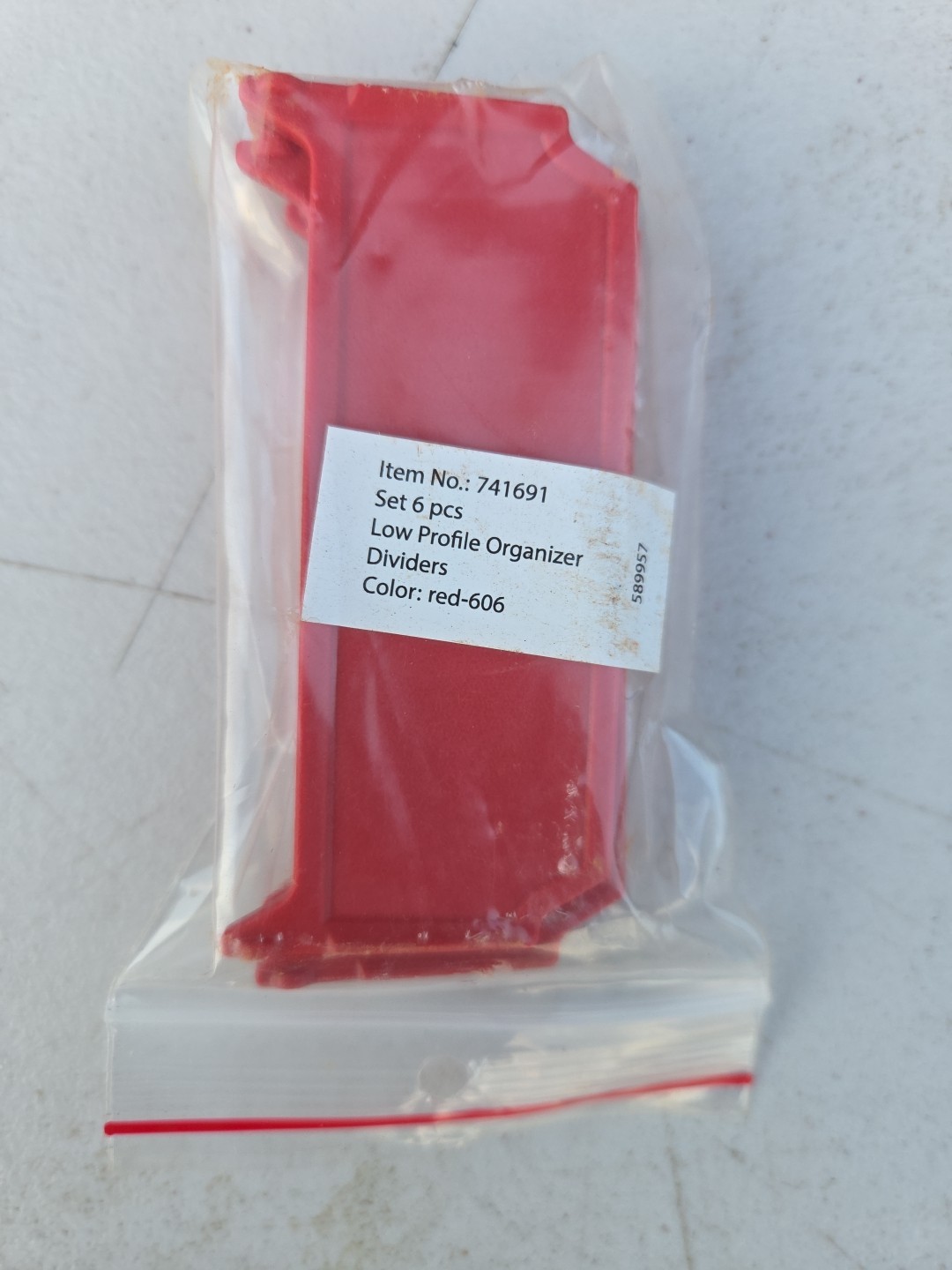 Milwaukee Packout Original 6-Piece Dividers 741691, New/Unused & Free Shipping!