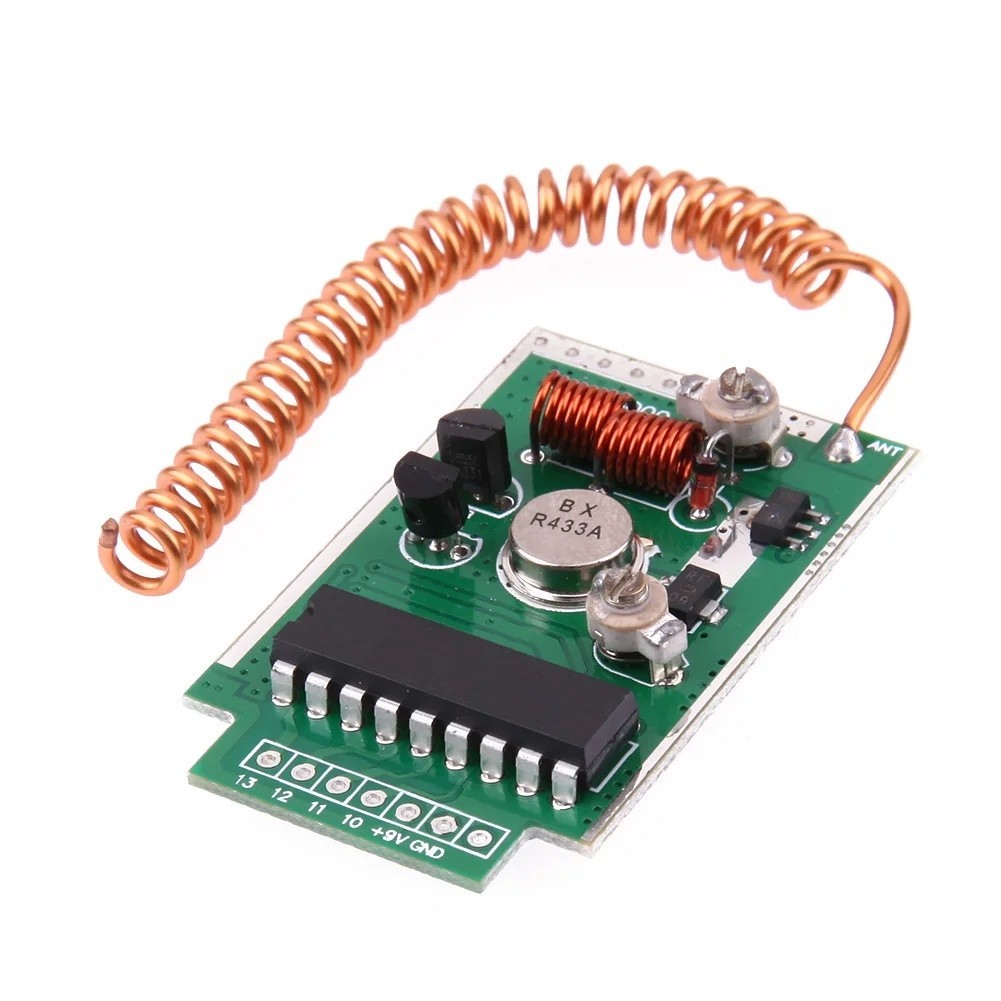Long Range 4km Wireless Remote Control Transmitter Kit 433 MHz DC 9V