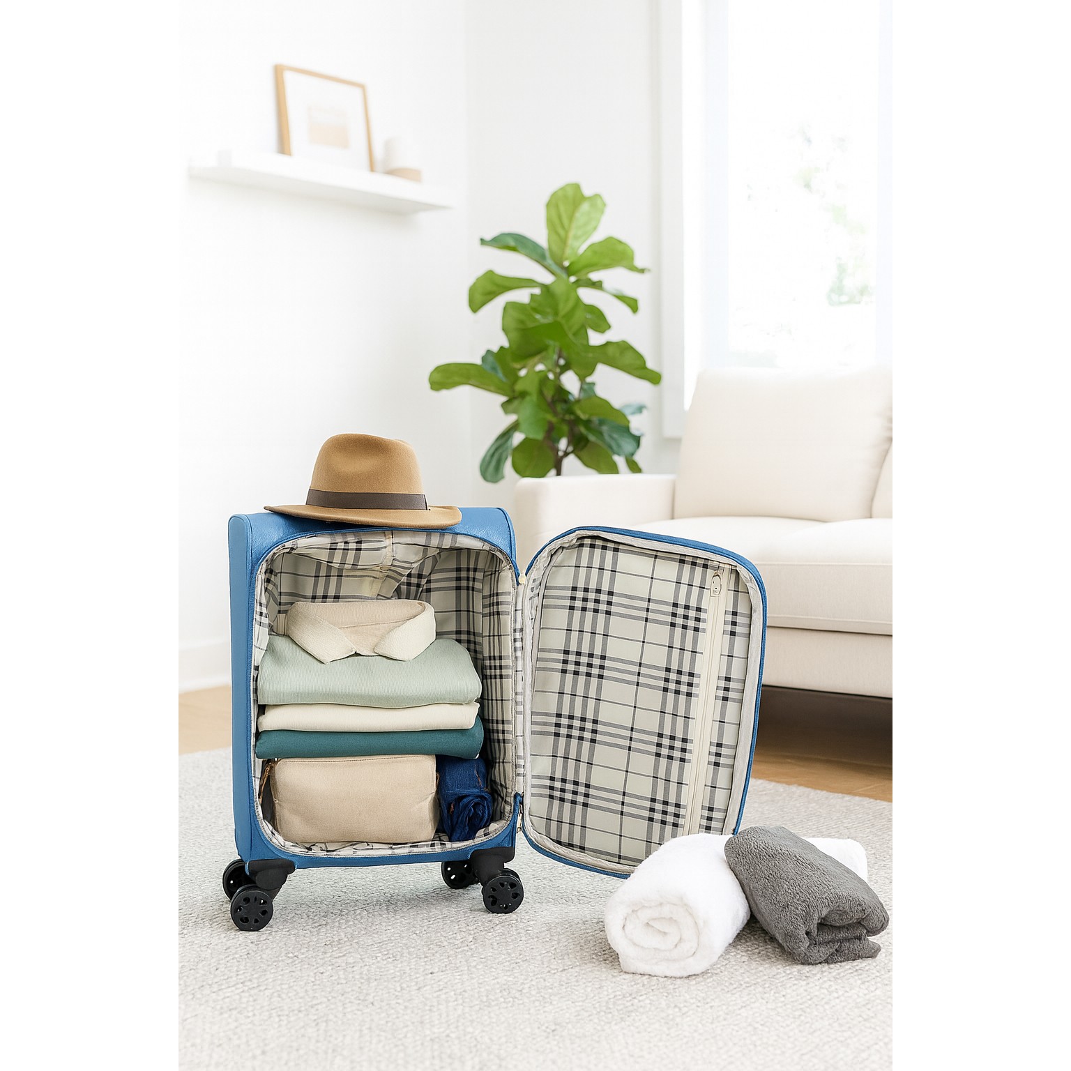 World Traveler Dejuno Cirrus 3-Piece Lightweight Expandable Spinner Luggage Set