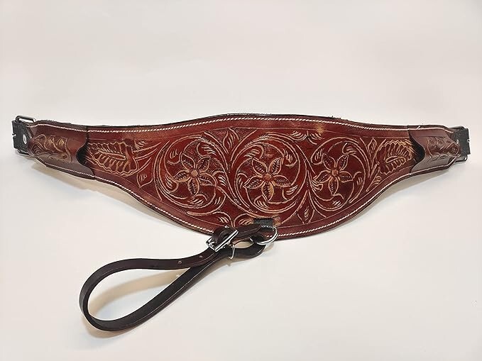 Back Cinch Strap Western Horse Saddle Bucking Strap Rear Girth Flank Cinch