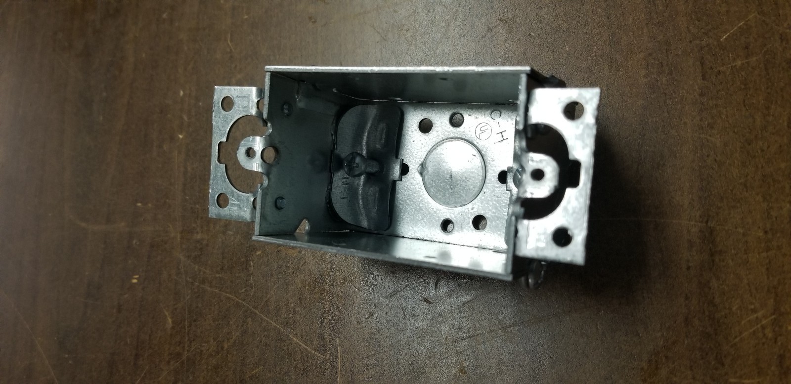2 ct--Eaton Crouse Hinds TP116 (Switch Box, Steel 3 x 2, Gangable, Knockouts)