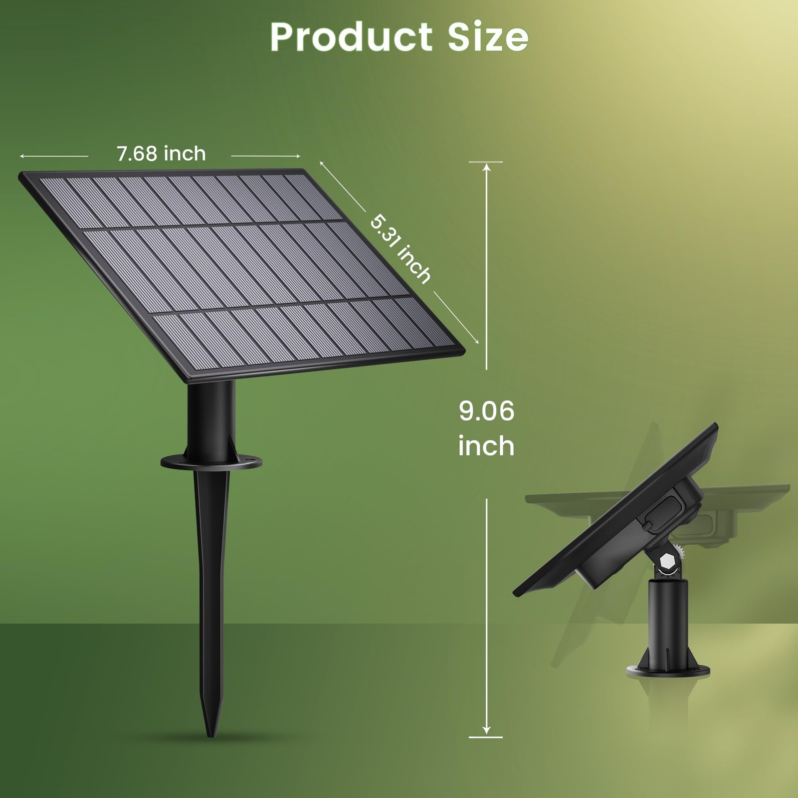 OHLUX Replacement Solar Panel - Compatible with OHLUX Solar Powered Outdoor S...