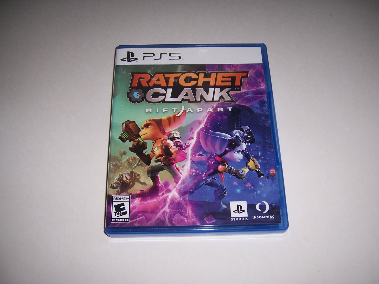 Authentic Replacement Case ONLY Ratchet Clank Rift Apart PlayStation 5 PS5