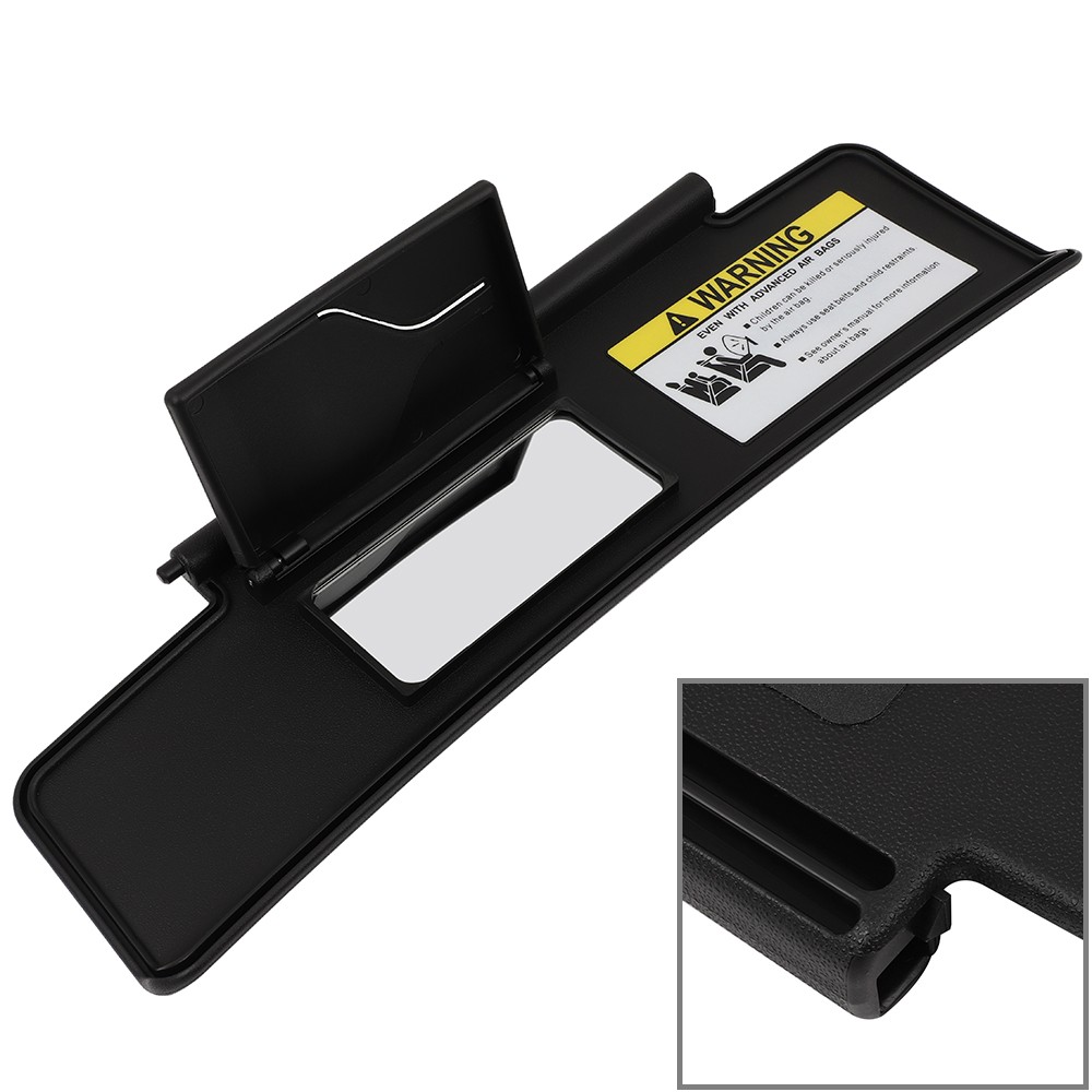 For 2006-2015 Mazda MX-5 Miata Black Left Driver Side Sun Visor