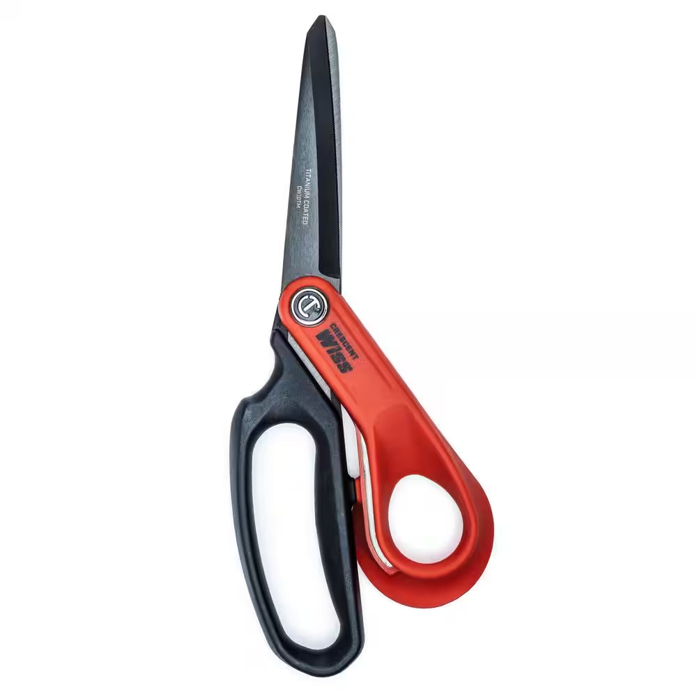 Wiss 10 In. Heavy Duty Titanium Coated Tradesmen Scissors free Shipping NEW