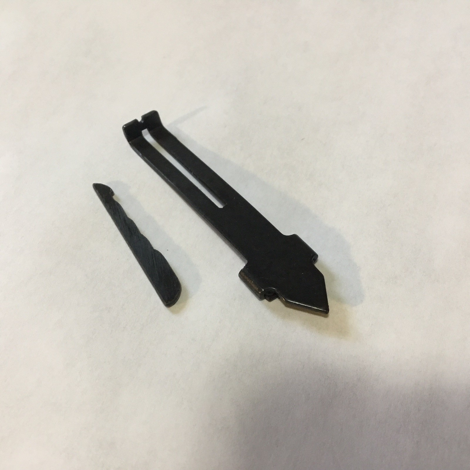 Early Savage Model 24 Rear Sight With Elevator (used) Nice Condition Set#2
