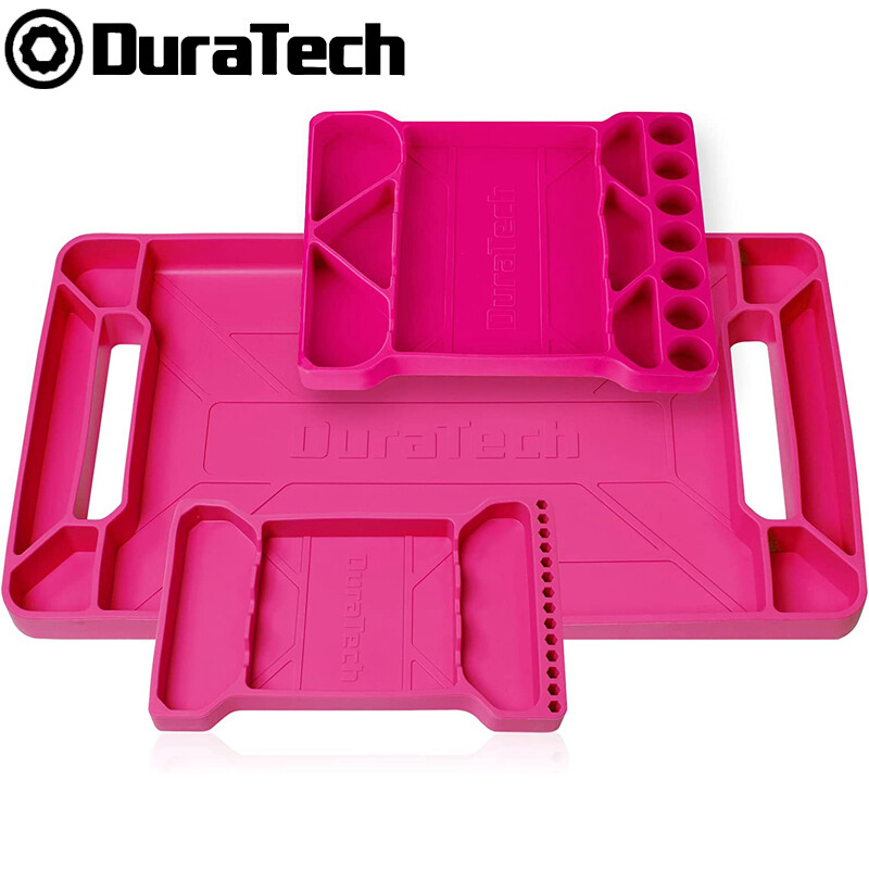 DuraTech Flexible Tool Tray Silicone Tool Holder 3PCS for Household Tool Storage