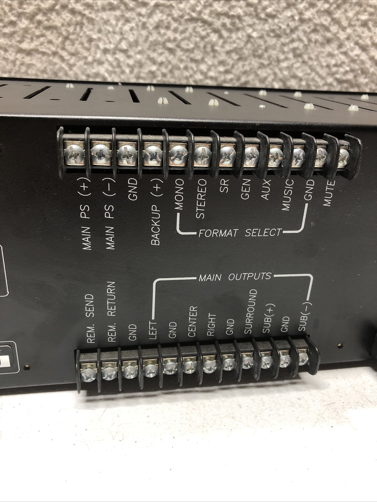 Smart Dolby Optical Stereo Processor MOD II-B Rack Mount For Movie Theater