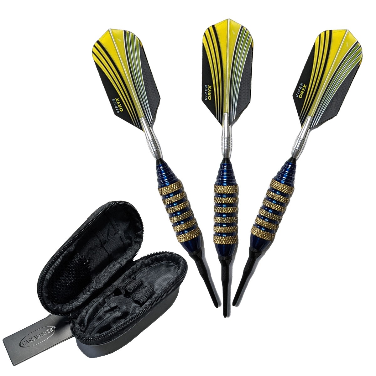 Viper Spinning Bee Soft Tip Darts - Dartboard Game Accessory - Blue - 16 Grams