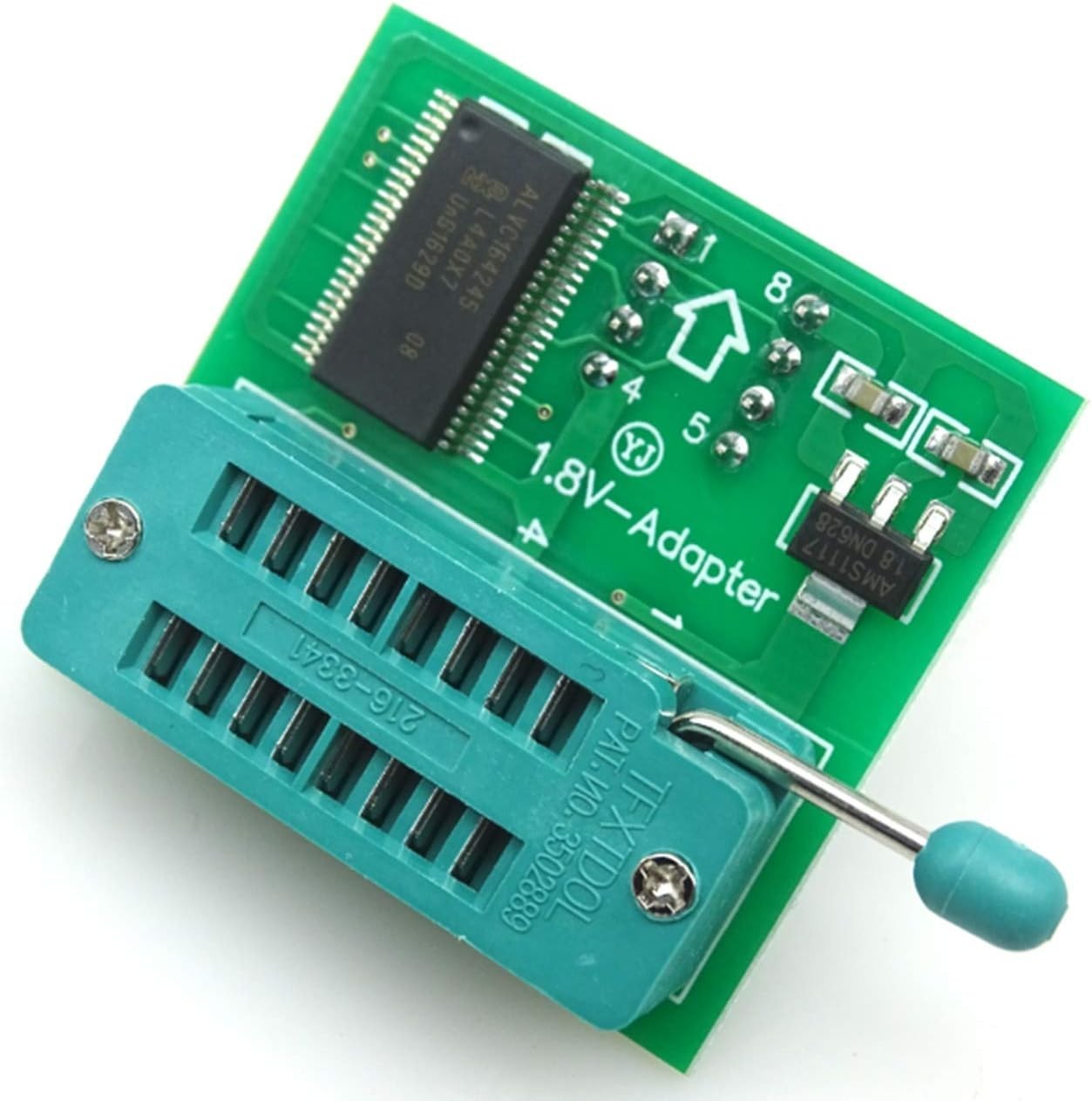 Efficient CH341A USB Programmer & SOIC8 Clip for In-Circuit EEPROM Programming