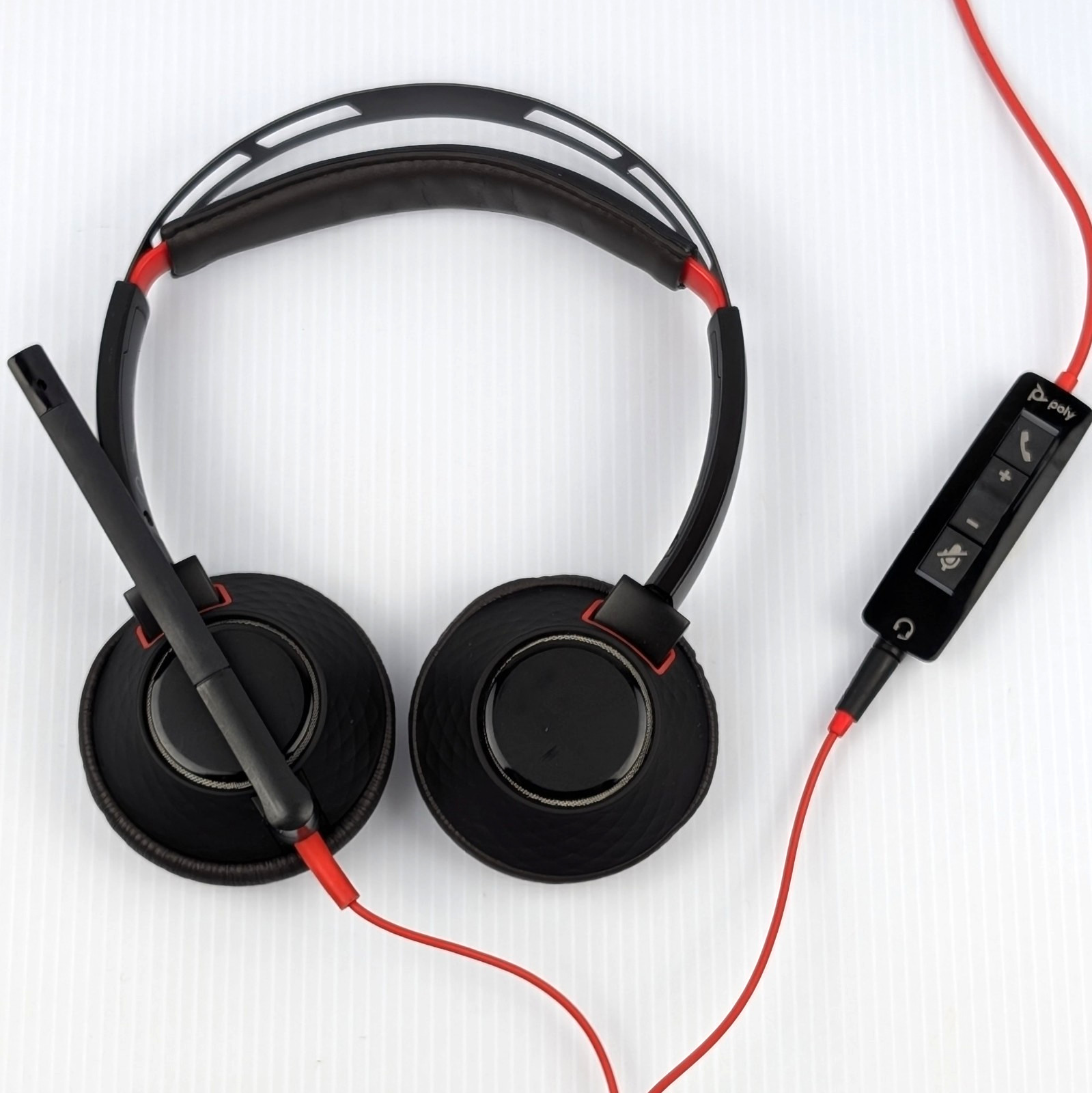 Poly Blackwire 5220 Stereo USB-A Headset C5220T TESTED WORKS