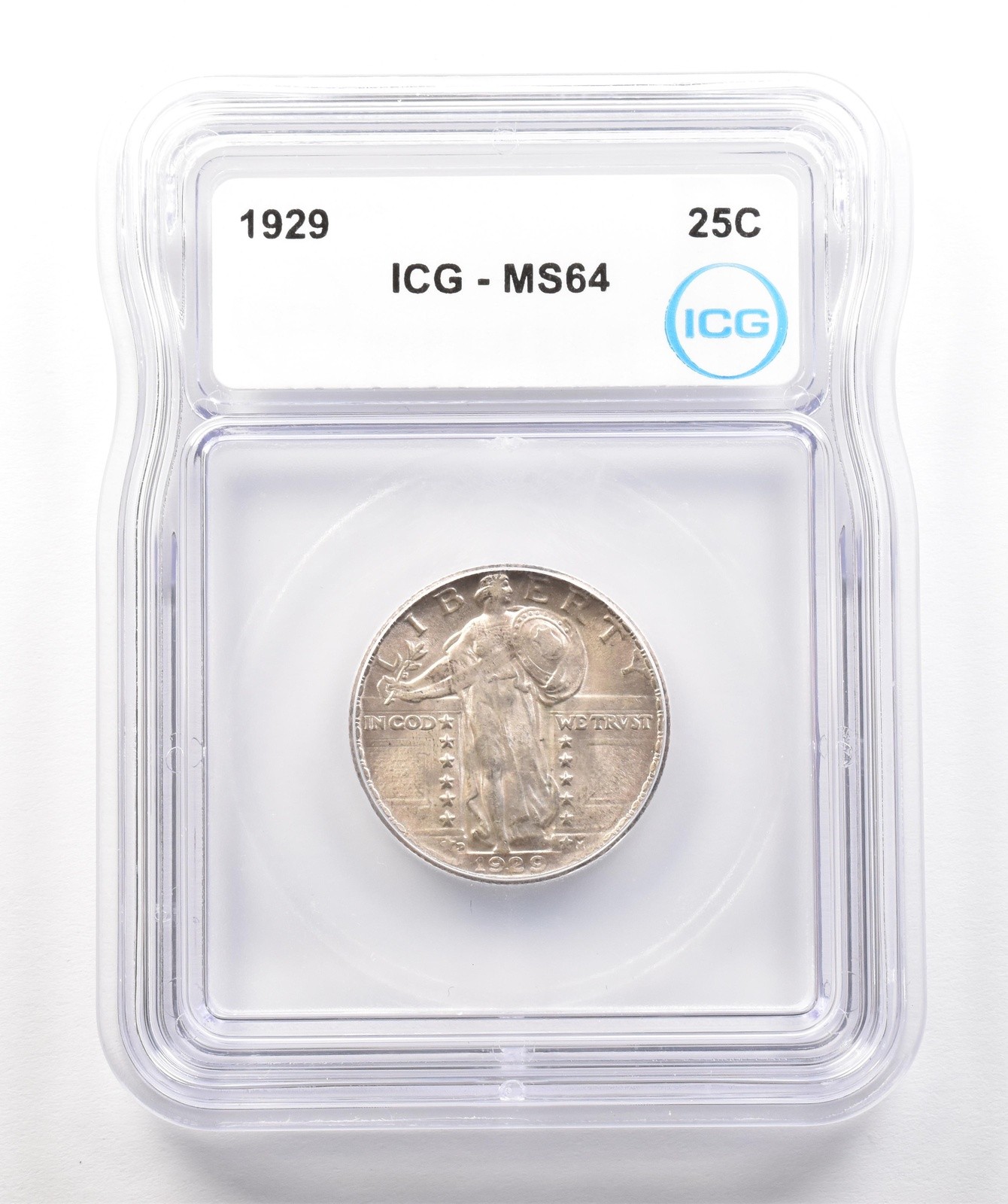 1929 Standing Liberty Quarter MS64 ICG *4264