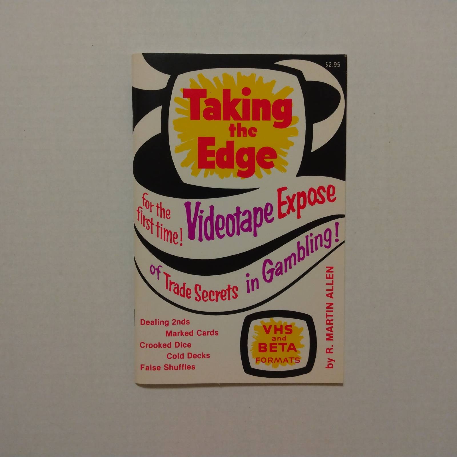 Taking The Edge by R. Martin Allen - Magic & Gambling - RARE VHTF