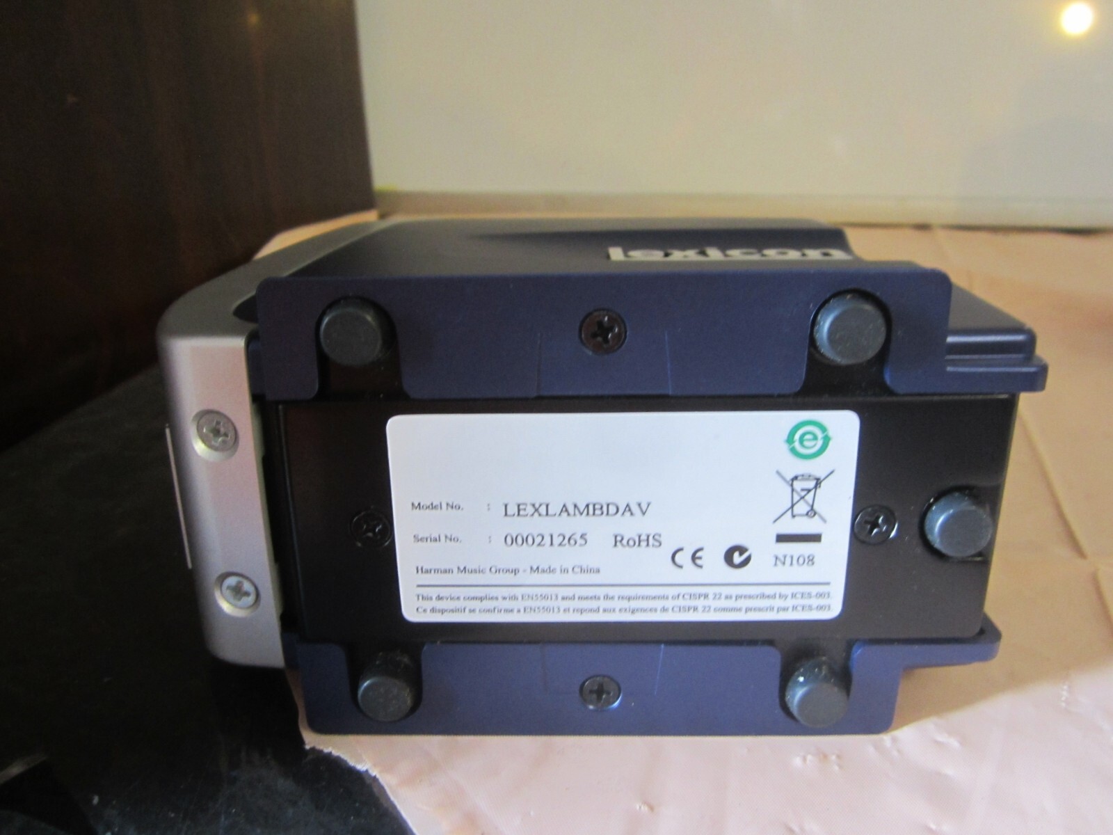 Lexicon: Lambda USB Audio Interface ( untested, for parts or repair)