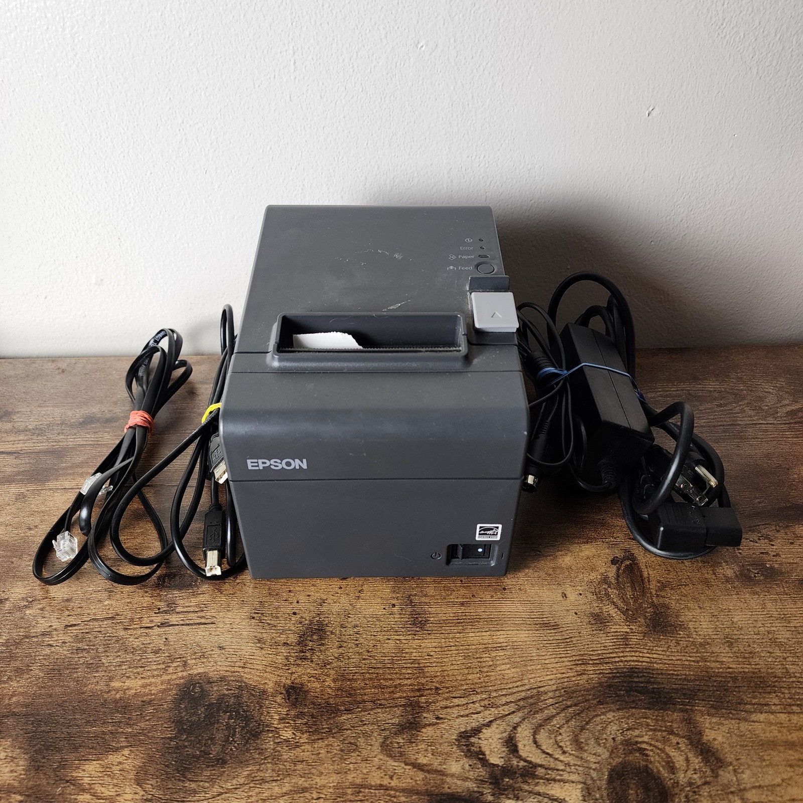 Epson TM-T20II with both USB +Serial Receipt Printer for kitchen restaurant