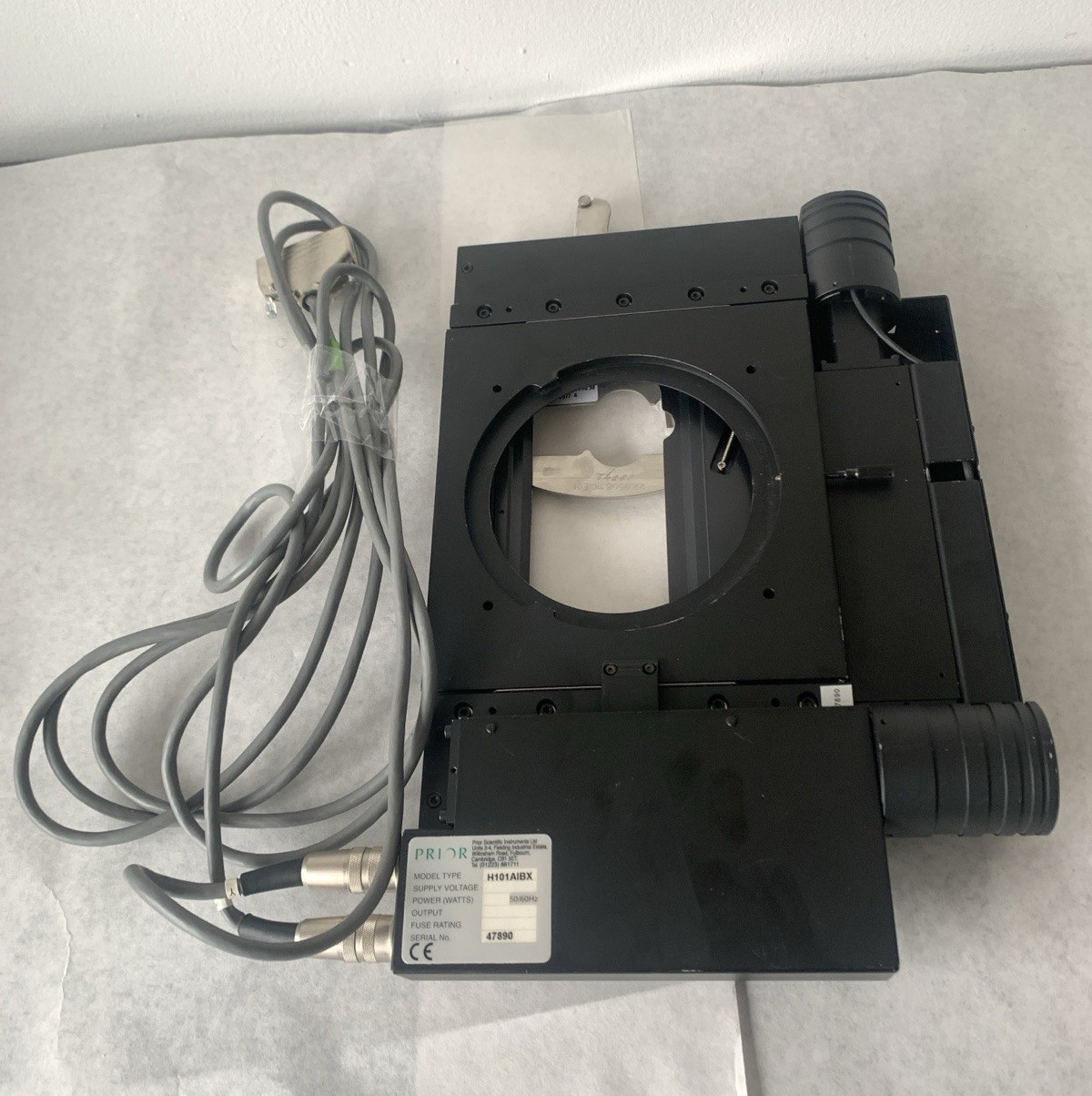 Prior Scientific H101AIBX Motorized XY Stage for Olympus Upright BX Microscopes