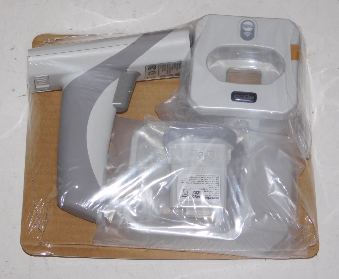 New CODE CR2702-100-A271-C36-FIPS Portable Barcode Scanner Reader Kit Bluetooth