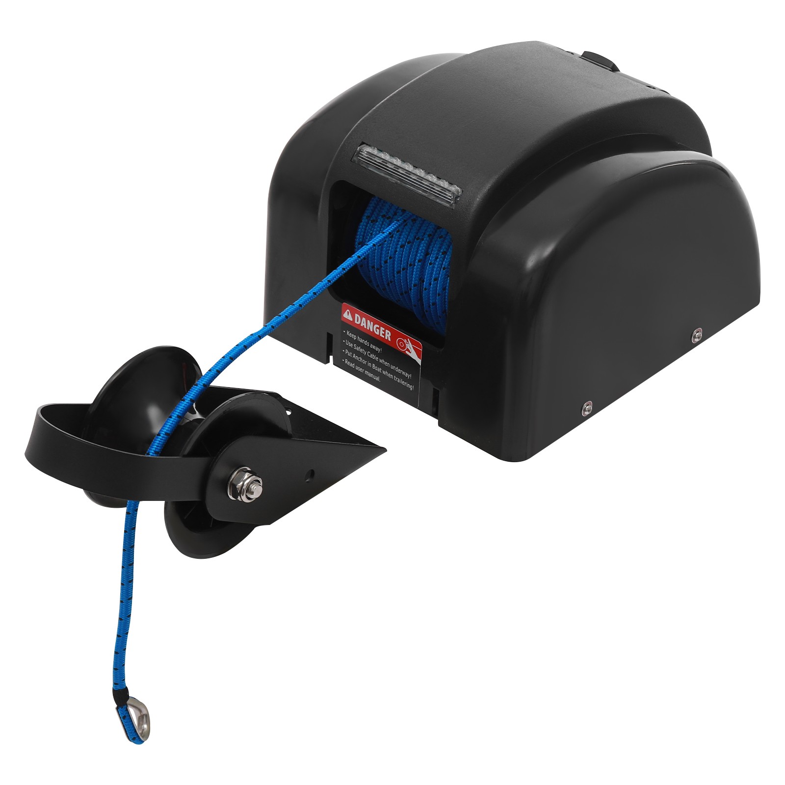 45LBS Free Fall Saltwater Boat Marine Electric Anchor Winch With Wireless Remote