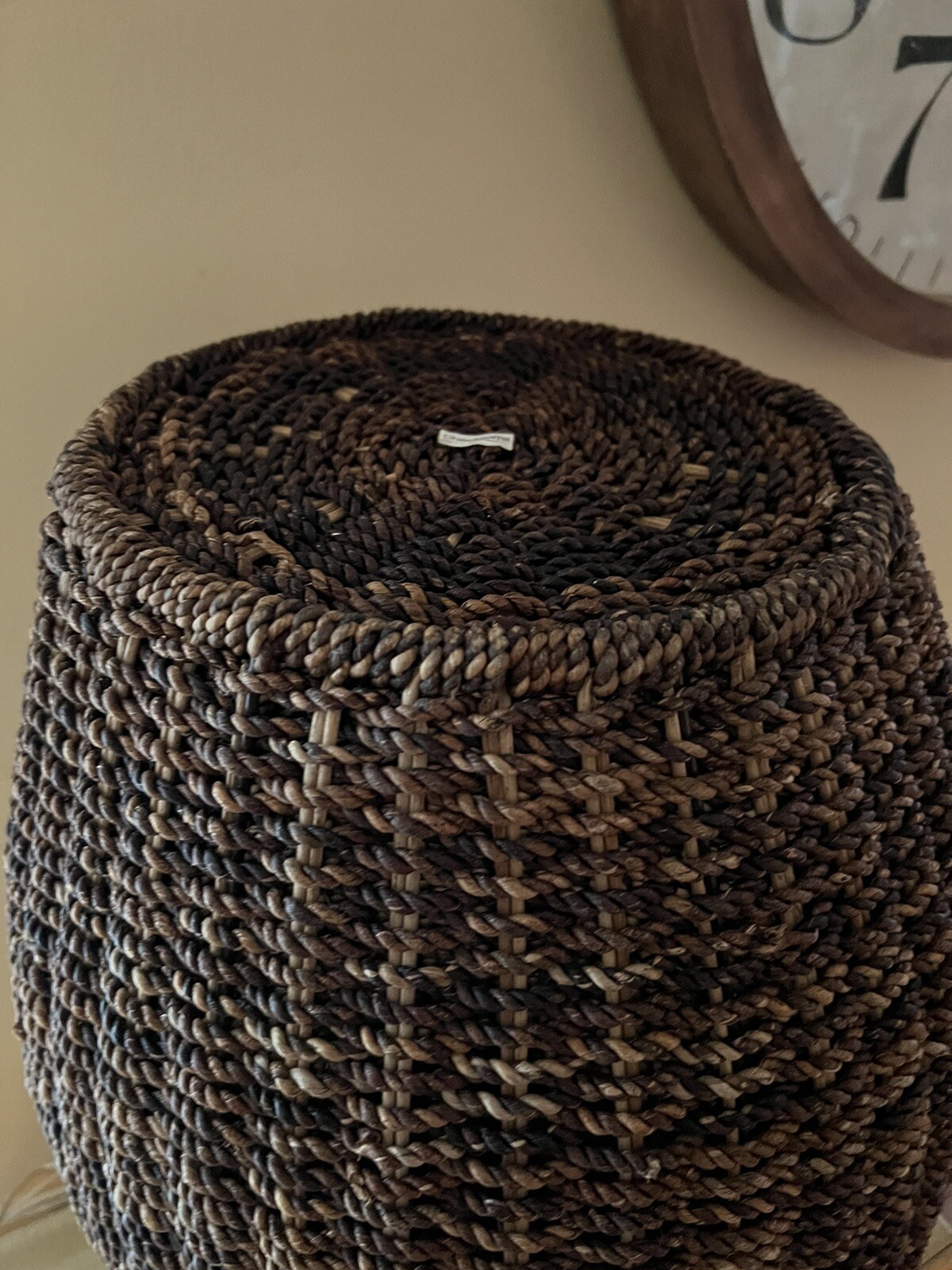 Crate And Barrel Large Floor Basket