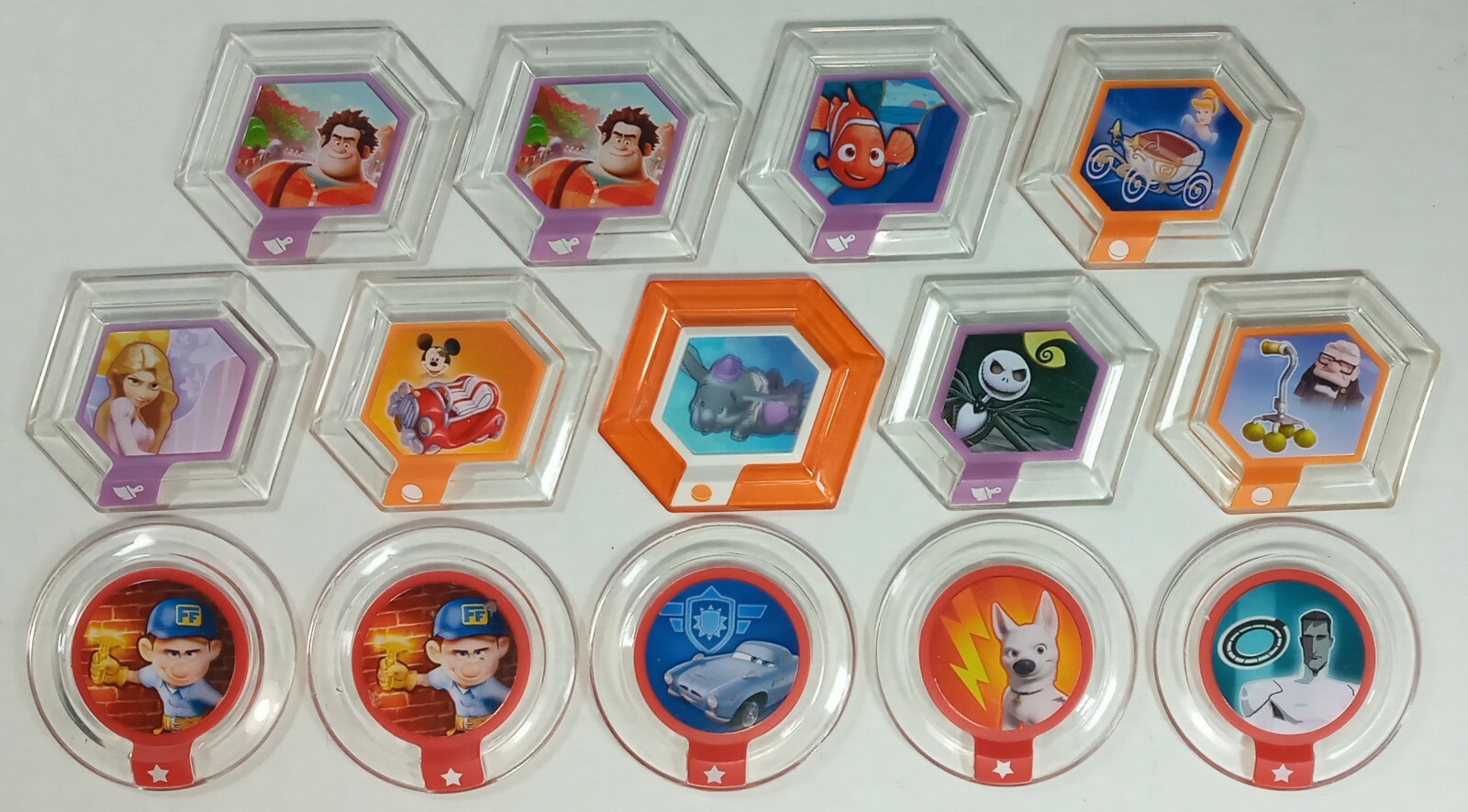 Lot of 14 Disney Infinity Power Discs