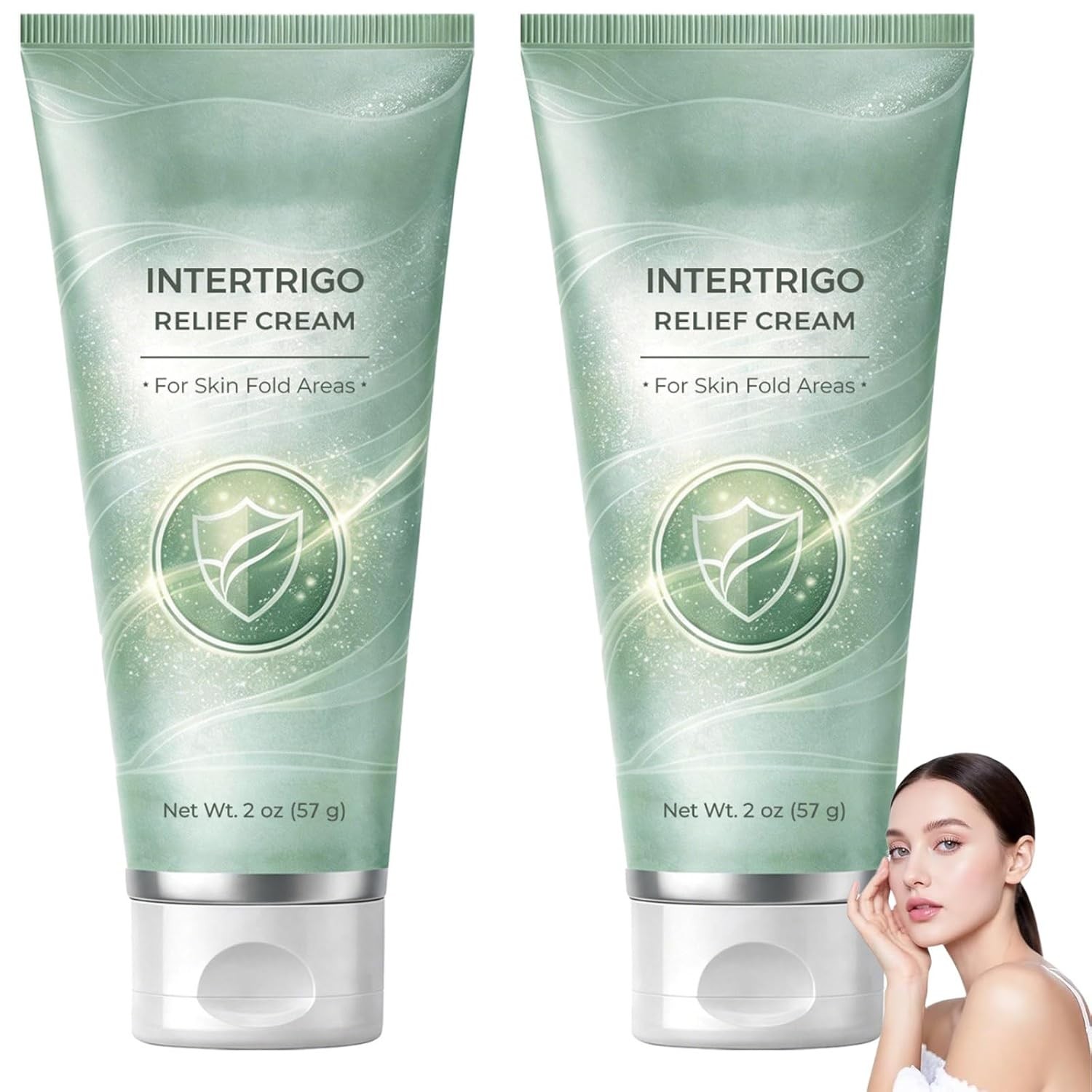 2 PACK Healora Intertrigo Cream, Professional Intertrigo Relief Cream ~20% OFF