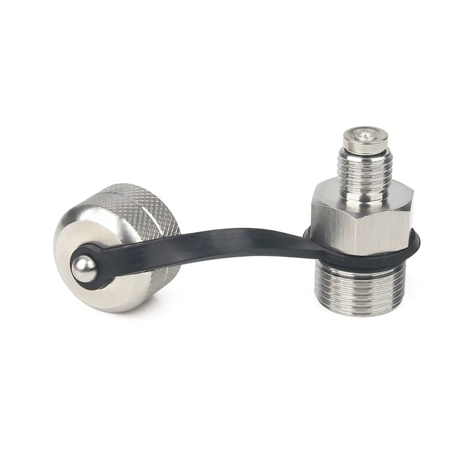 M14x1.5 Quick Twist Oil Drain Valve Stainless Drain Hose Attachment No Mess