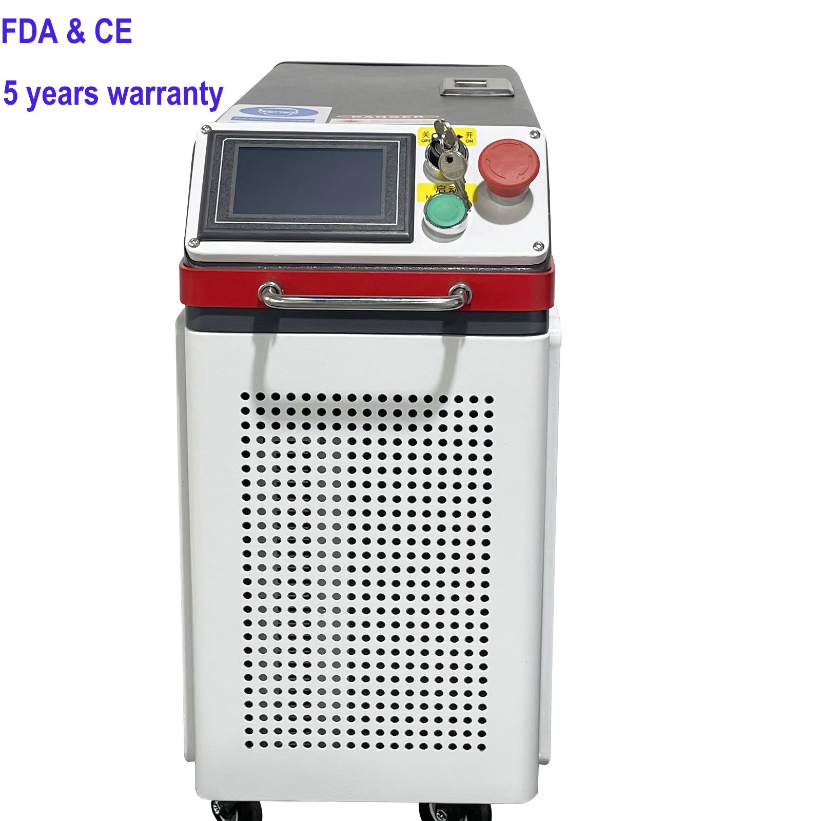 Pulsed 300W JPT Laser Machine Metal Rust Oil Paint Removal Cleaning Tool US