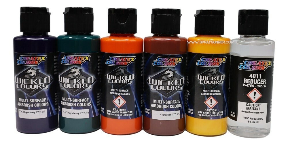 Wicked Colors 2oz Secondary Set W104
