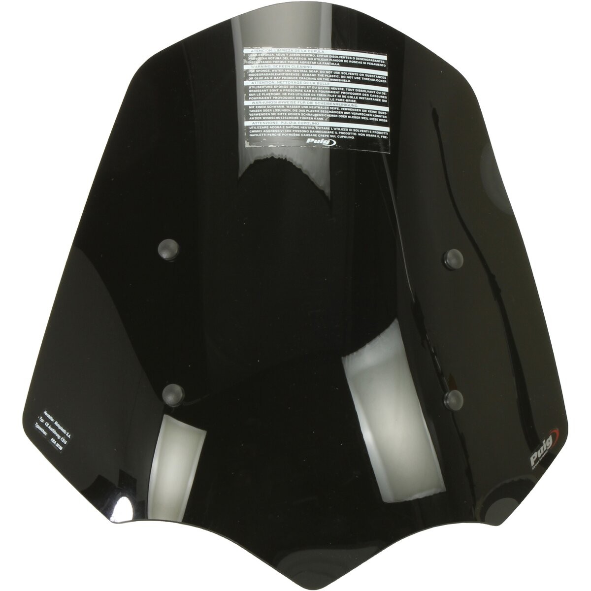 Puig Hi-Tech Parts Black New Generation windscreen - 20283N