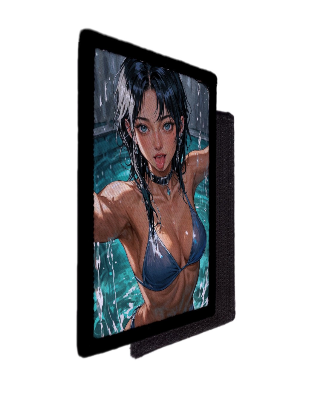 Ahegao Swimsuit Waifu Wet Otaku Hentai Patch Morale Hook [sub]