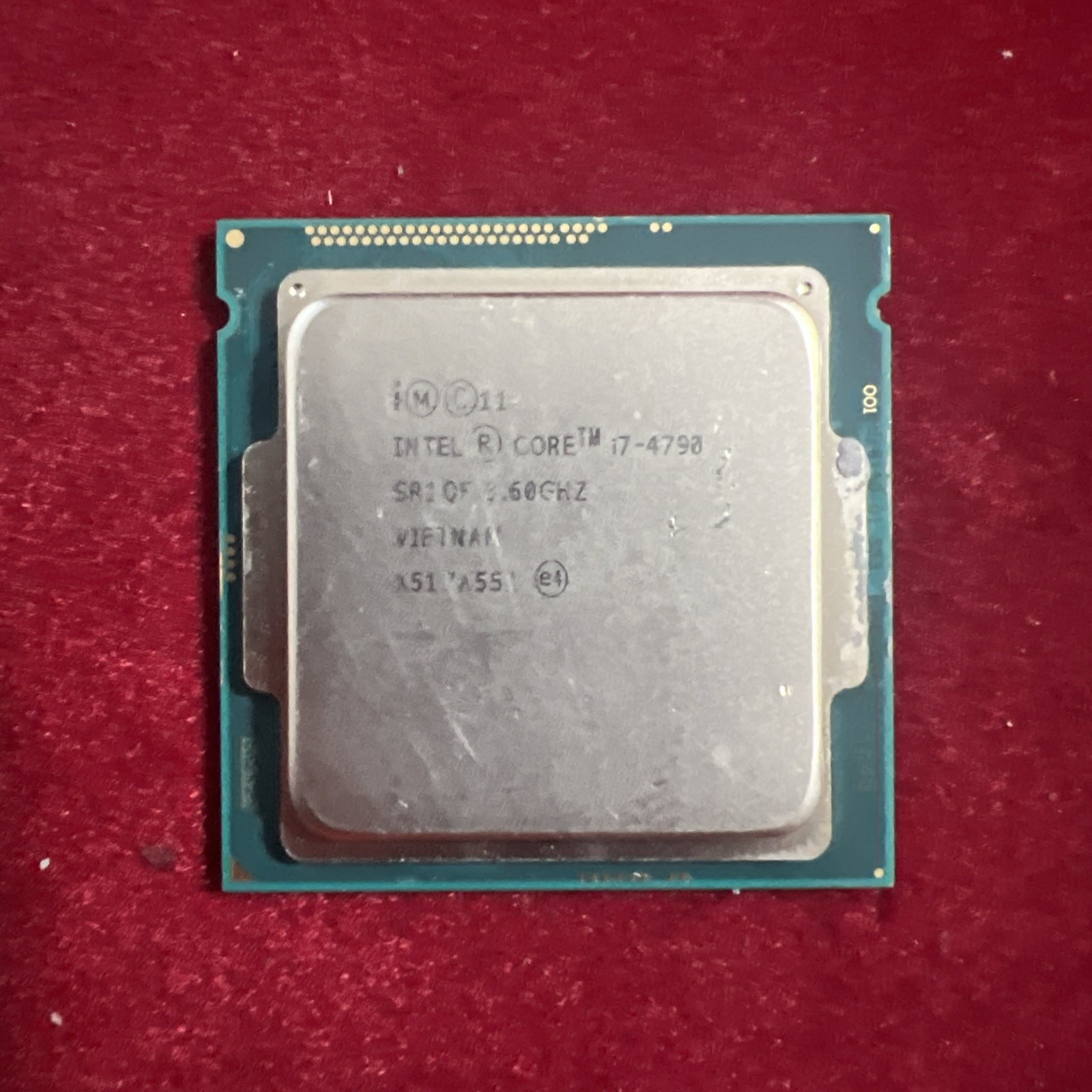 Intel Core i7-4790 3.60GHz SR1QF Socket LGA1150 Processor CPU