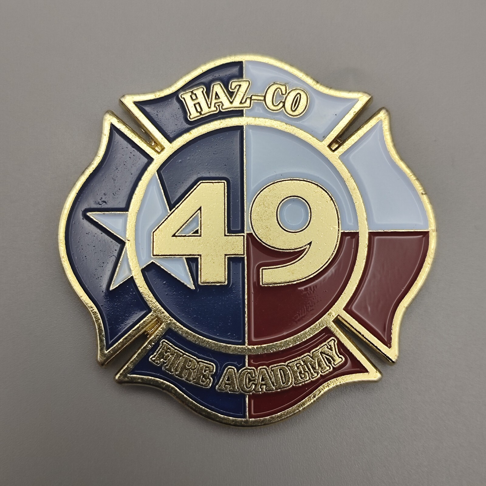 Haz-C0 Fire Academy Challenge Coin