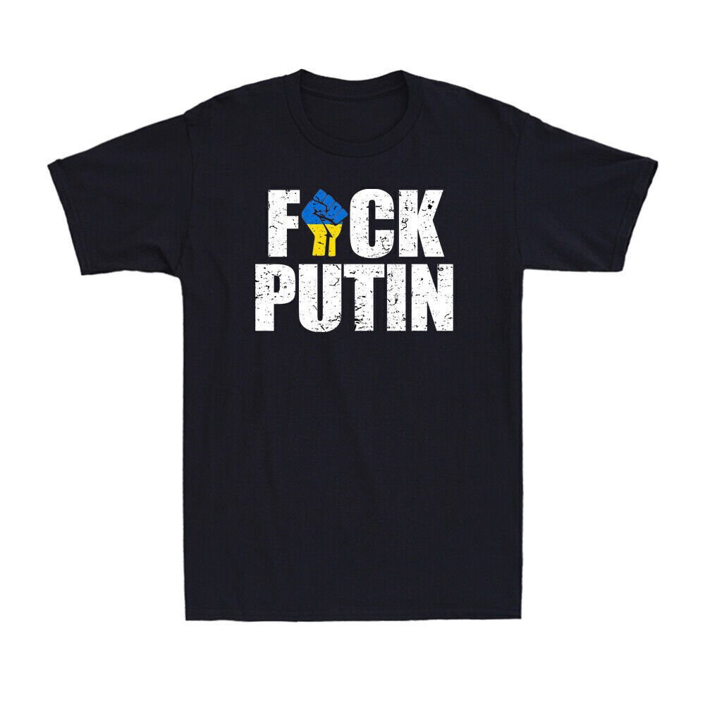 Fvck Pvtin I Stand With Ukraine Shirt Ukraine Love Peace Gift T-Shirt