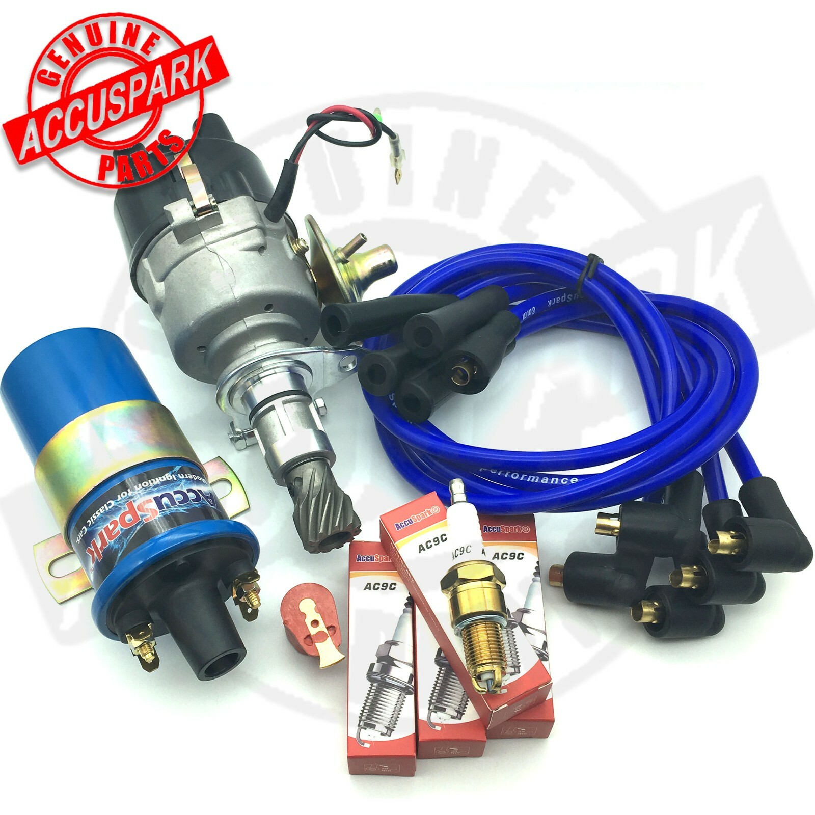 Ford X-Flow, Kent OHV engine performance distributor pack